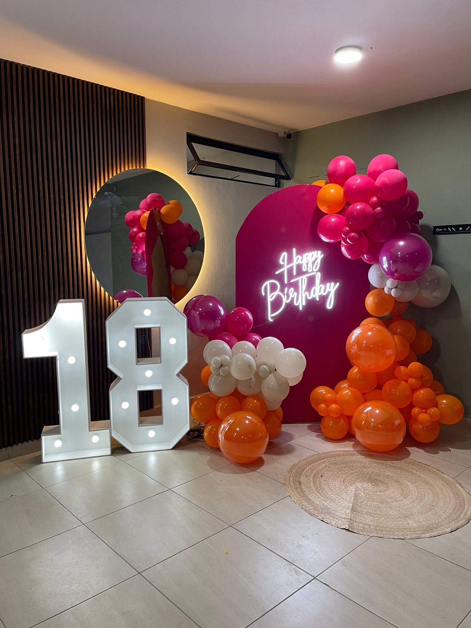 Celebración de XVIII Años - Terraza La Opulenza